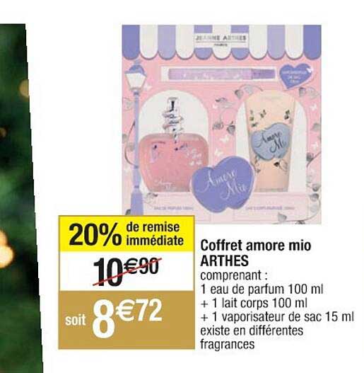 coffret amore mio arthes
