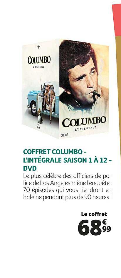 Coffret Columbo - L'intégrale Saison 1 à 12 - Dvd