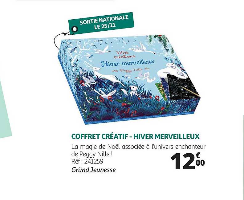 coffret créatif - hiver merveilleux