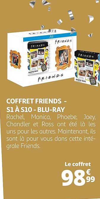 coffret friends - s1 à s10 - blu-ray