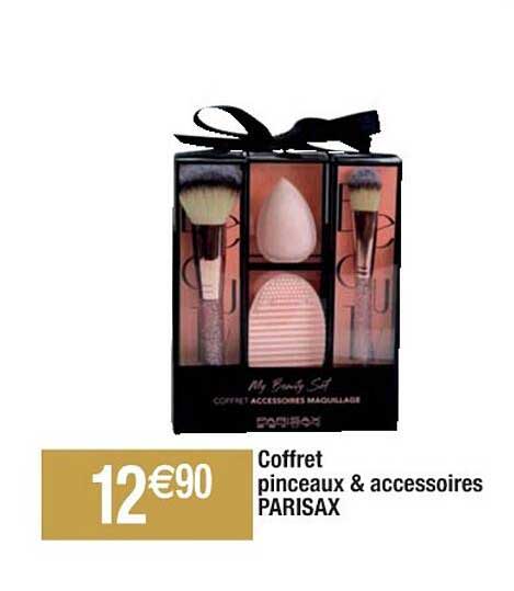 coffret pinceaux & accessoires parisax