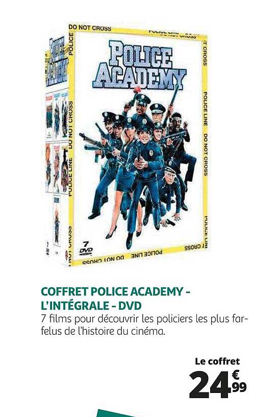 coffret police academy - l'intégrale - dvd