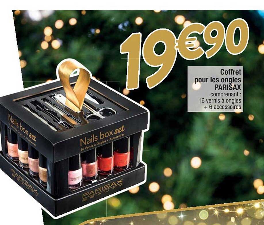 coffret pour les ongles parisax