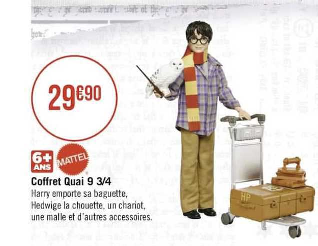 coffret quai 9 3-4 mattel