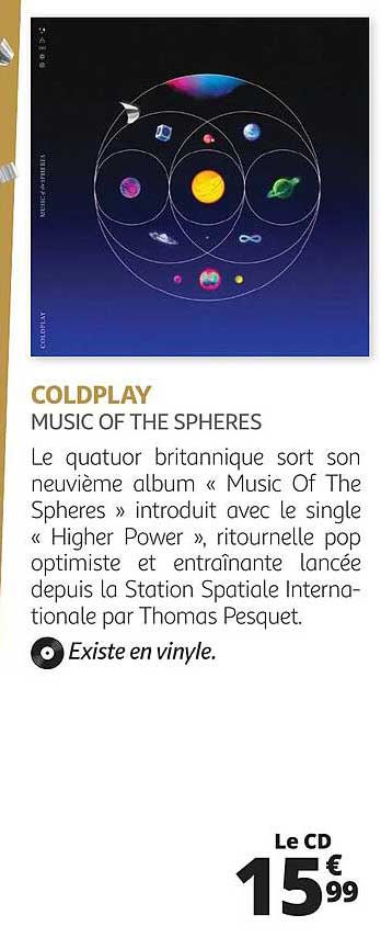 coldplay - music of the sphères