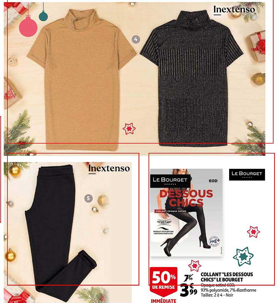 collant "les dessous chics" le bourget