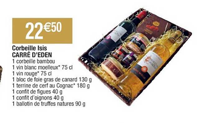 corbeille isis carré d'eden