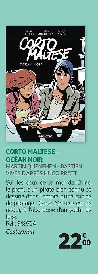 corto maltese - océan noir