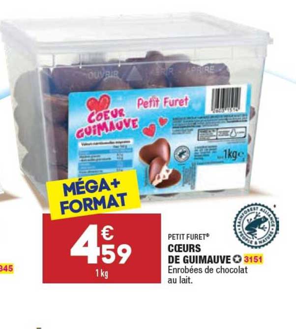 cœurs de guimauve  petit furet