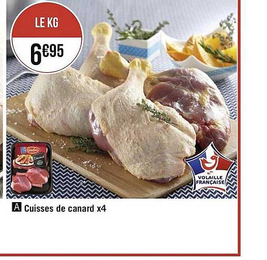 Cuisses De Canard X4 Le Gaulois