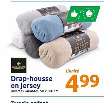 drap-housse en jersey
