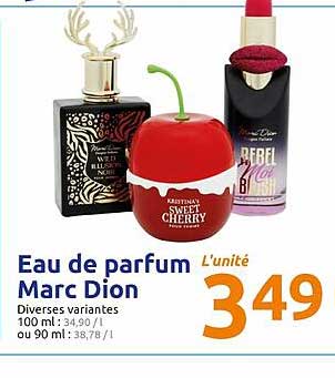 eau de parfum marc dion