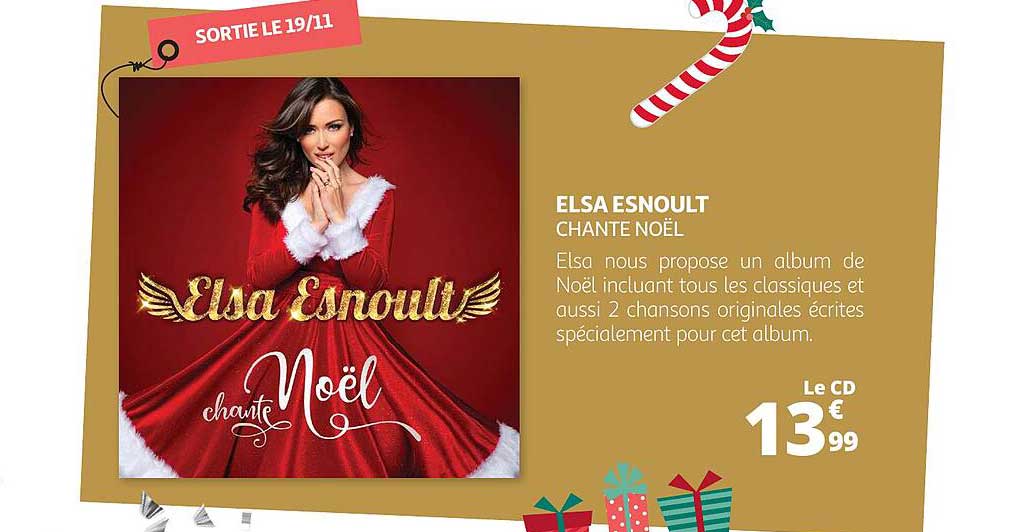 elsa esnoult - chante noël