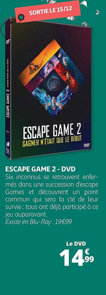 escape game 2 - dvd