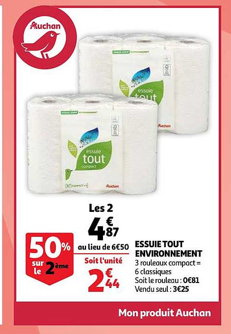 essuie-tout environnement