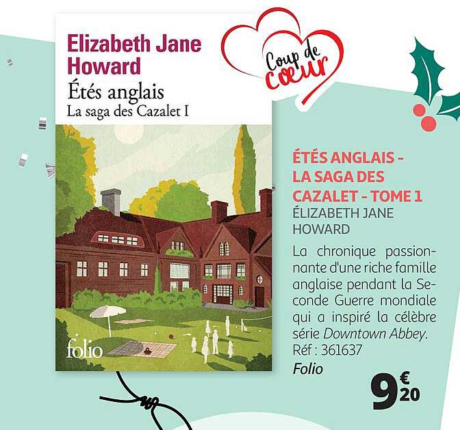 étés anglais - la saga des cazalet - tome 1 - élizabeth jane howard