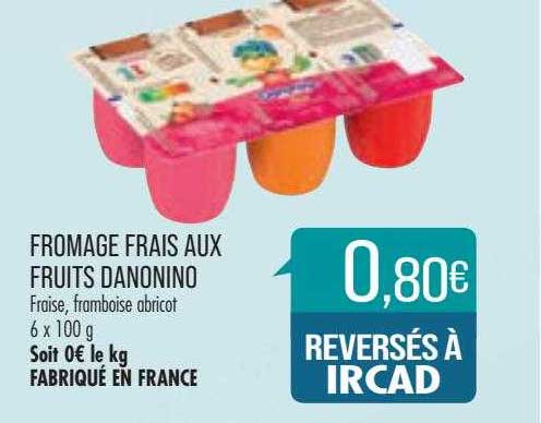 Fromage Frais Aux Fruits Danonino