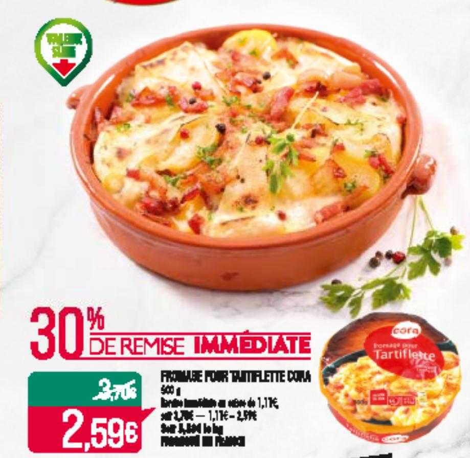 Fromage Pour Tartiflette Cora