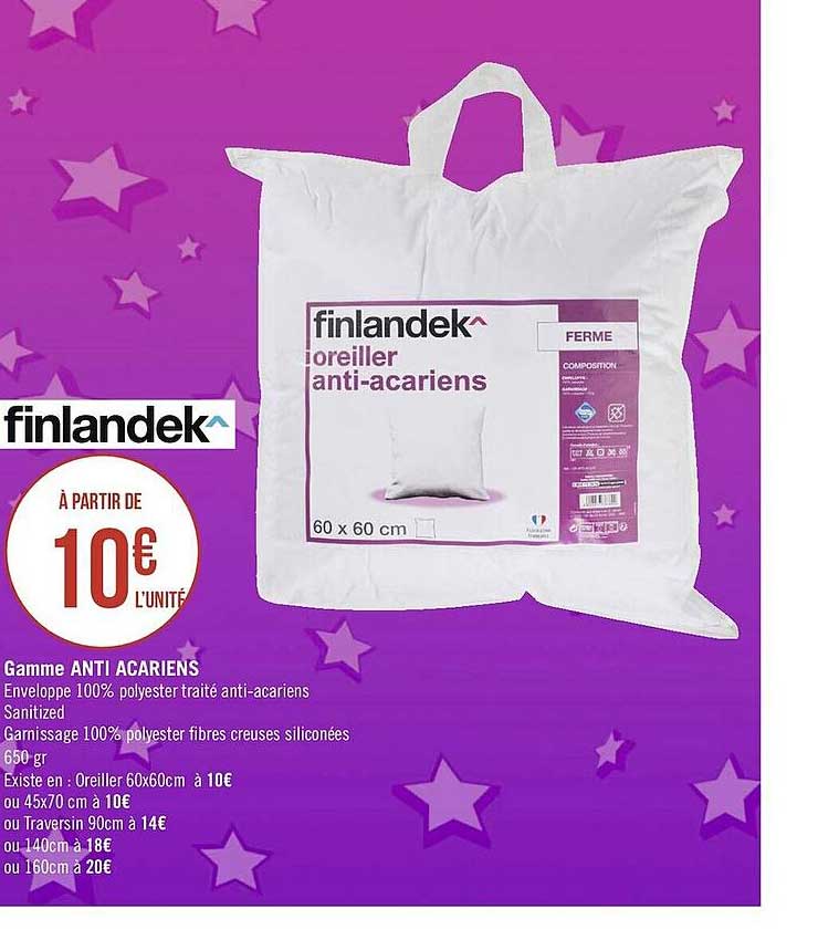 gamme anti acariens finlandek^