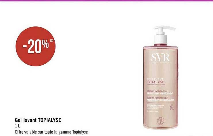 gel lavant topialyse