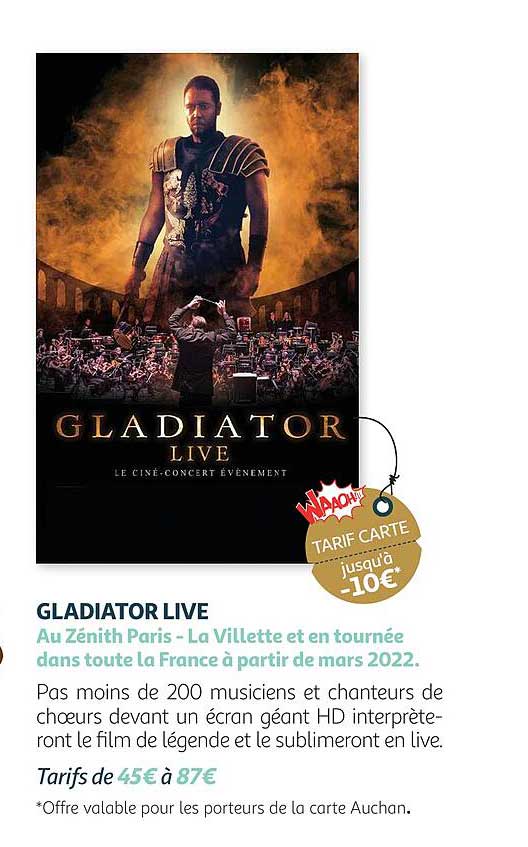 gladiator live