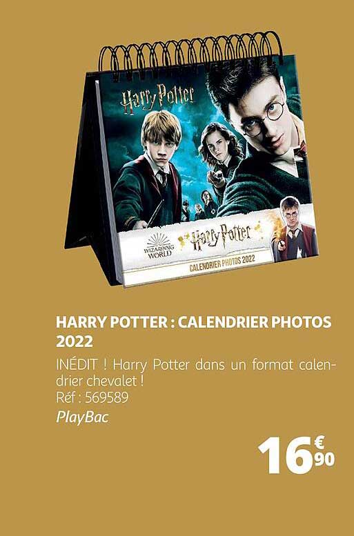 harry potter : calendrier photos 2022