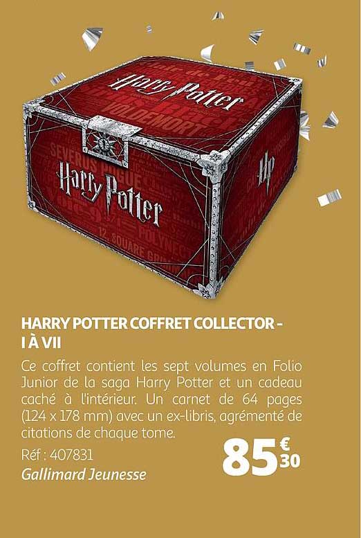 harry potter coffret collector - I à VII