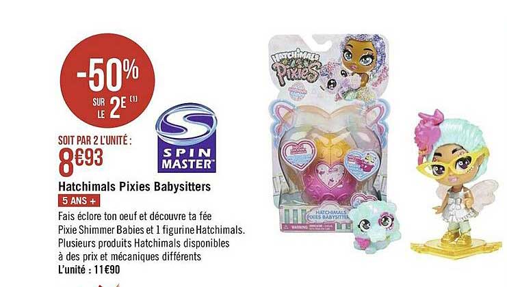hatchimals pixies babysitters spin master