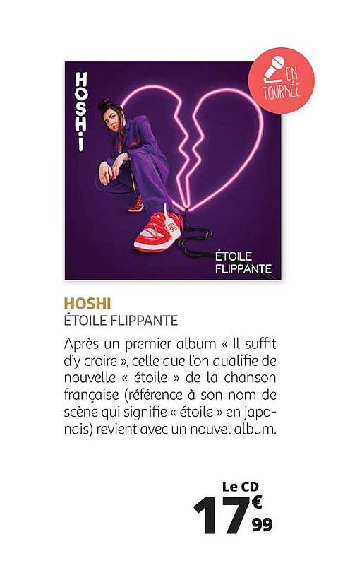 hoshi - étoile flippante