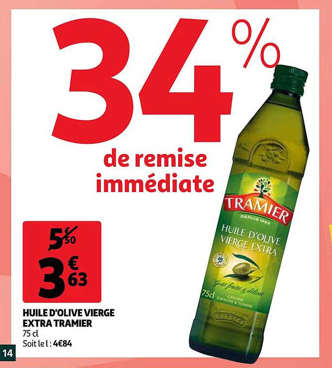 Huile D'olive Vierge Extra Tramier