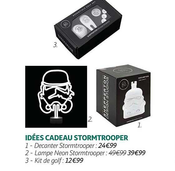 idées cadeau stormtrooper