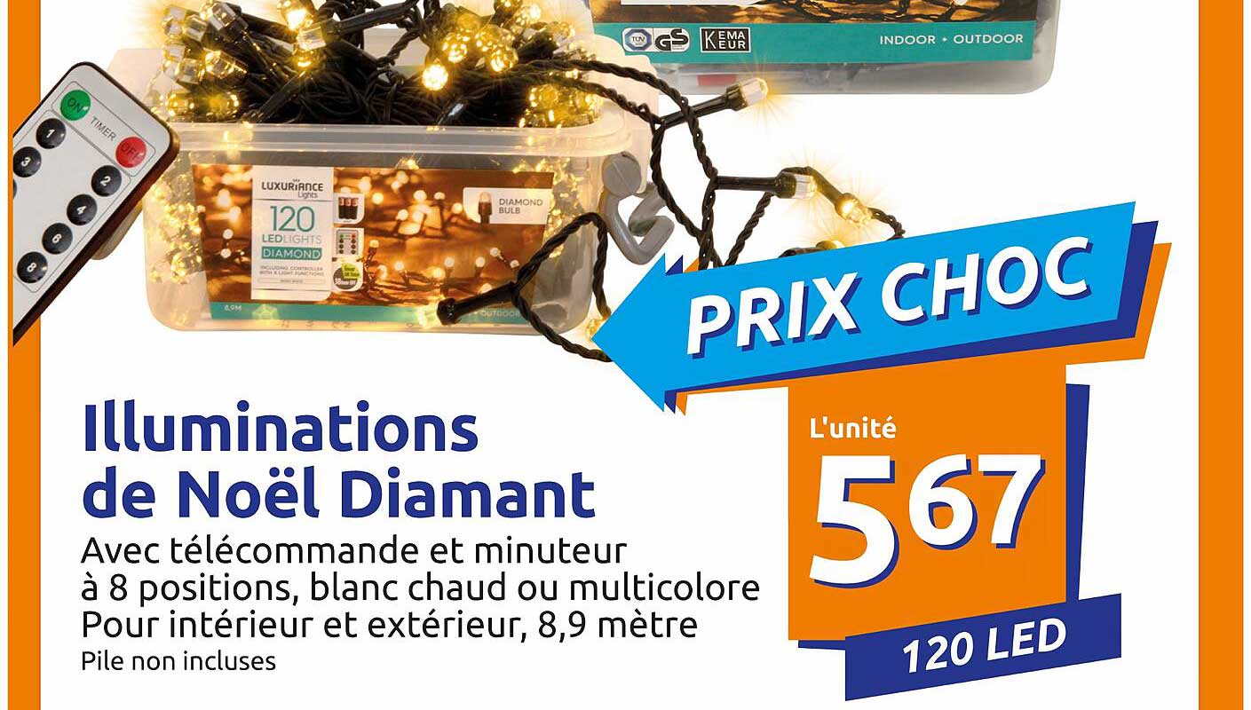 illuminations de noël diamant