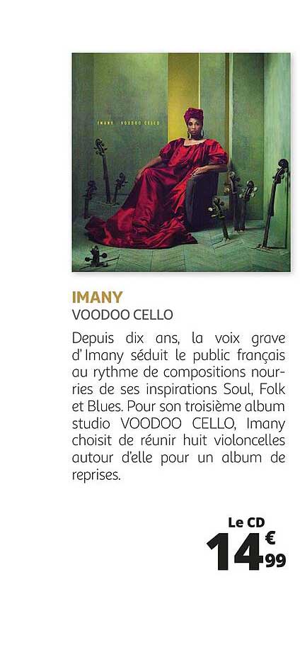 imany - voodoo cello