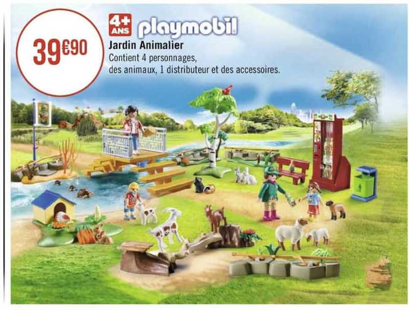 jardin animalier playmobil