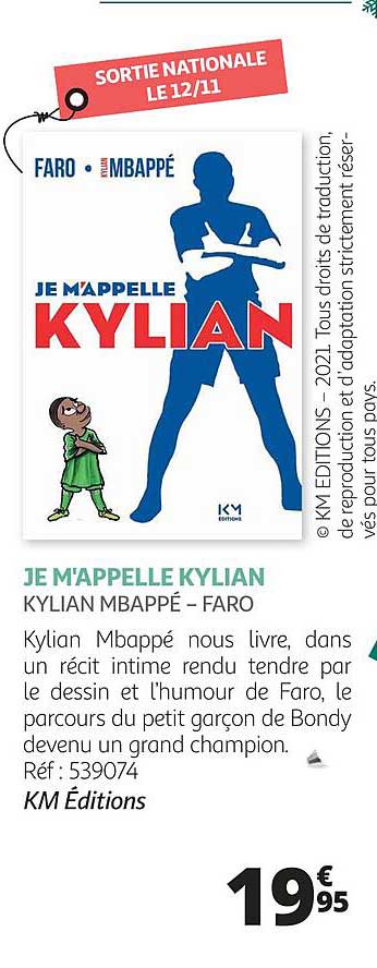 je m'appelle kylian