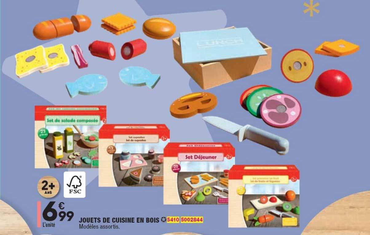 Jouets De Cuisine En Bois