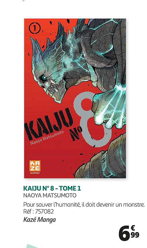 kaiju n°8 - tome 1