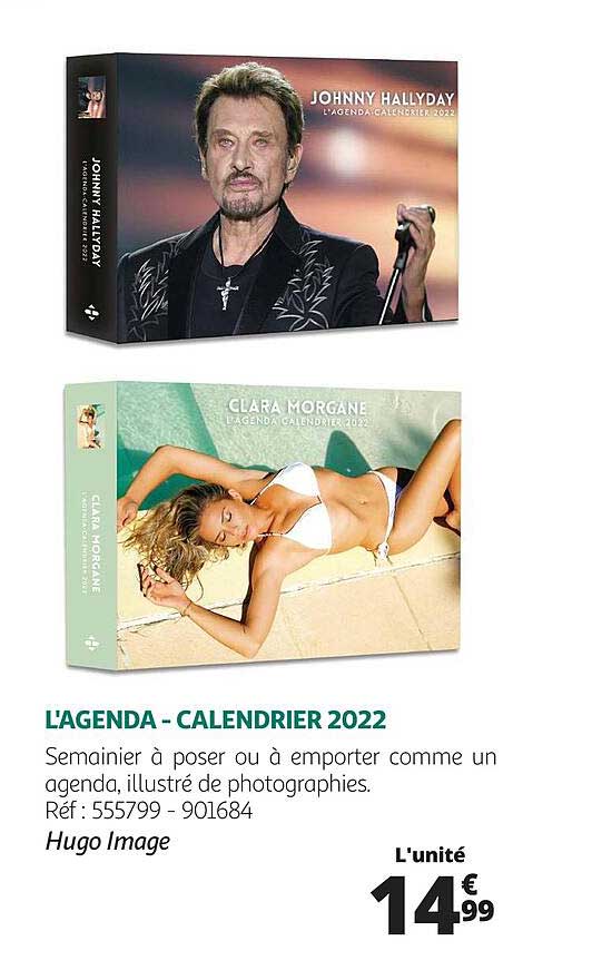 L'agenda - Calendrier 2022
