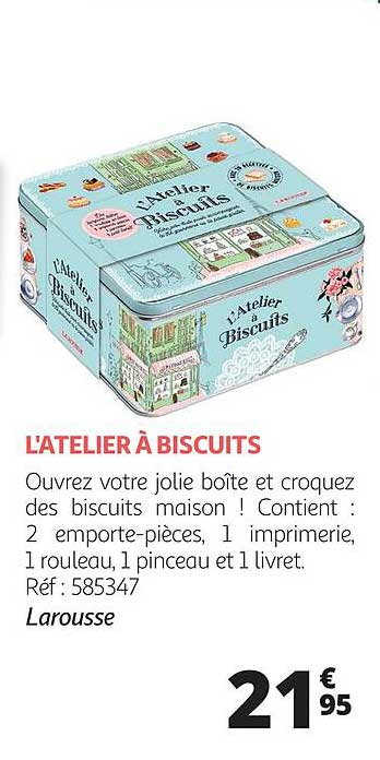 l'atelier à biscuits