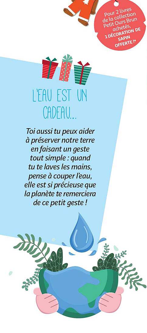 l'eau est un cadeau