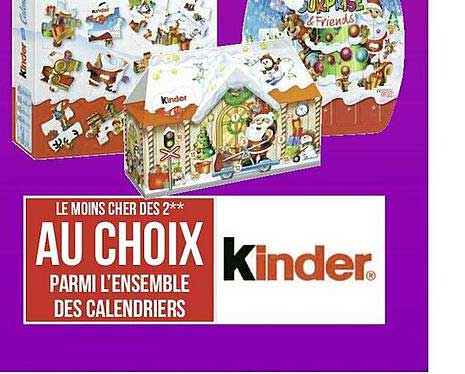 L'ensemble De Calendries Kinder