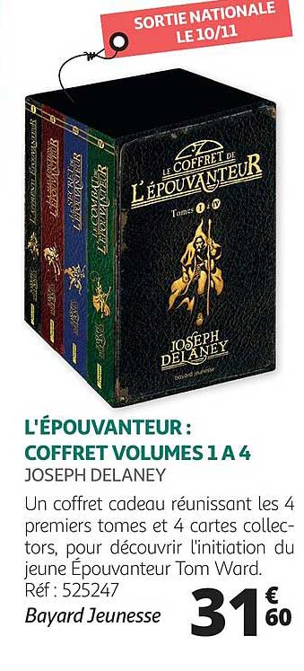 L'épouvanteur : Coffret Volumes 1 à 4