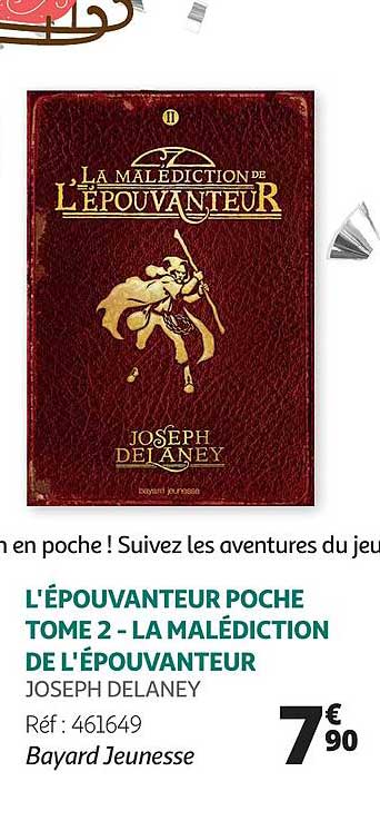 l'épouvanteur poche tome 2 - la malédiction de l'épouvanteur