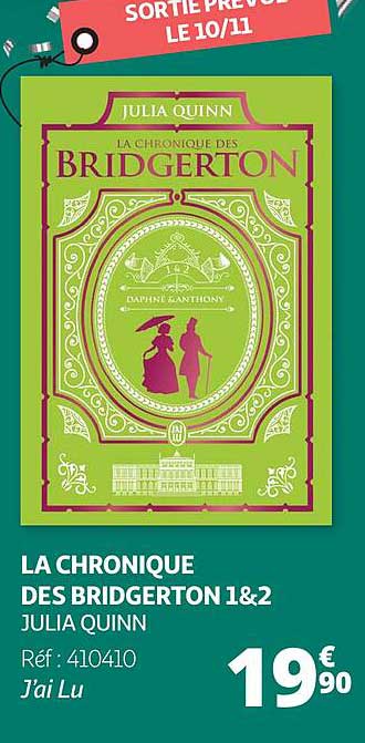 la chronique des bridgerton 1&2 - julia quinn