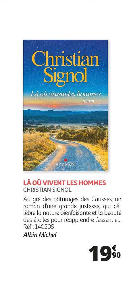 là où vivent les hommes