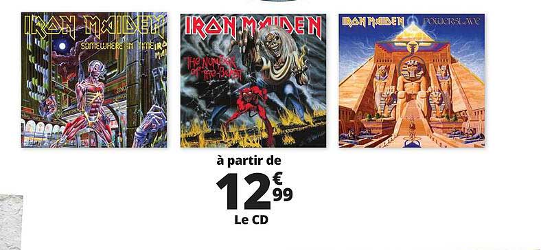 le cd iran maiden