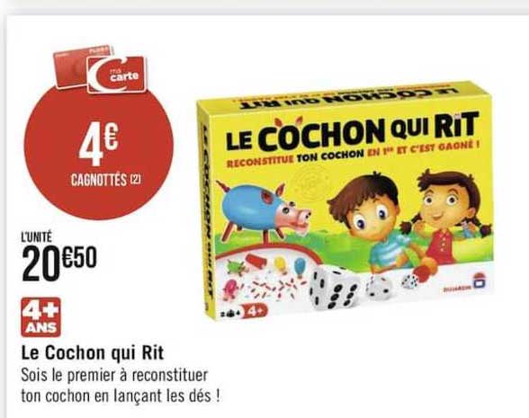 le cochon qui rit