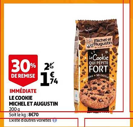 Le Cookie Michel Et Augusin