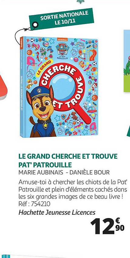 le grand cherche et trouve pat' patrouille