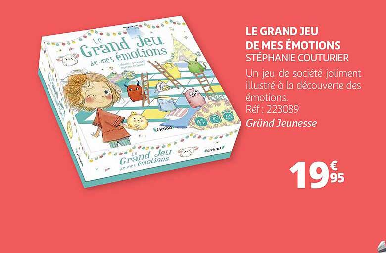 le grand jeu de mes émotions - stéphanie couturier